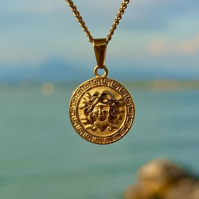 Retiazka z chirurgickej ocele - ZLATÁ MEDUSA