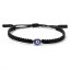 Náramek Evil Eye - Macrame Black