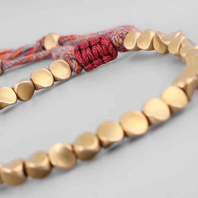 Budhistický náramek pro štěstí - COOPER BEADS