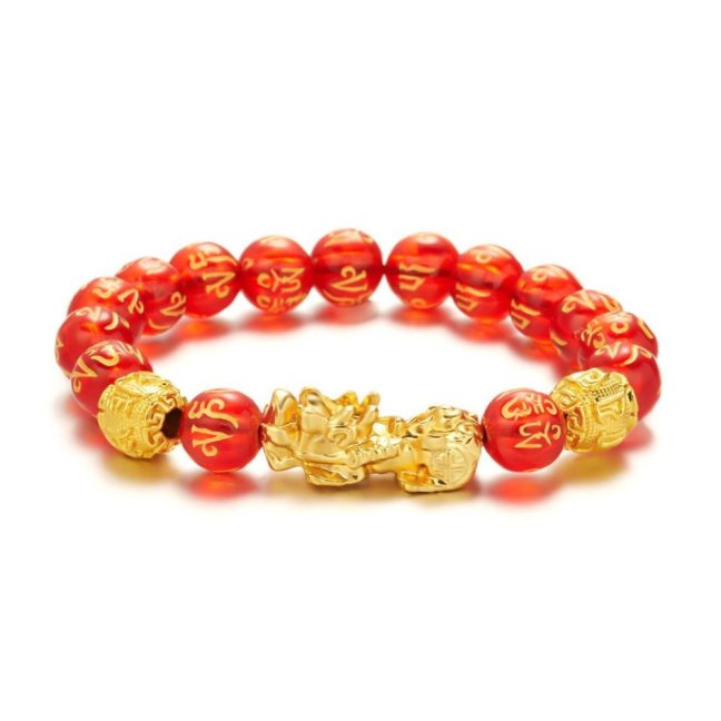 Feng Shui náramek - HAPPY RED