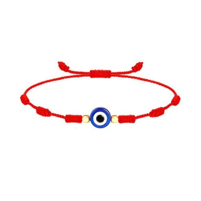 Kabbalah náramek 7 uzlů - EVIL EYE
