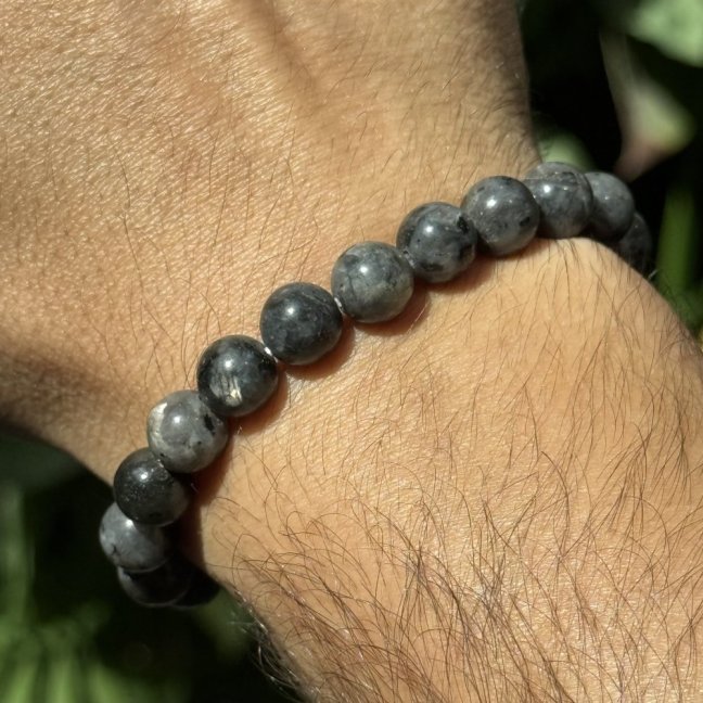 Náramok z minerálov - Labradorit