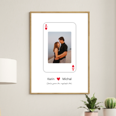 Plagát - Srdcové eso