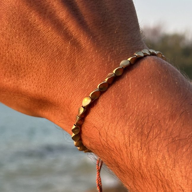 Budhistický náramek pro štěstí - COOPER BEADS