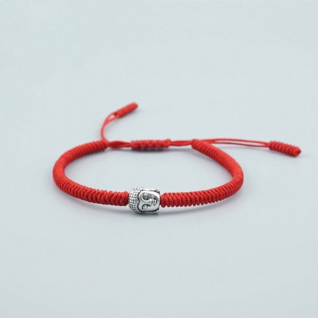 Tibetský náramok - BUDHA RED