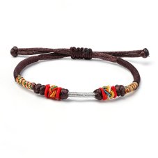 Tibetský náramek pro štěstí - BRIDGE BROWN