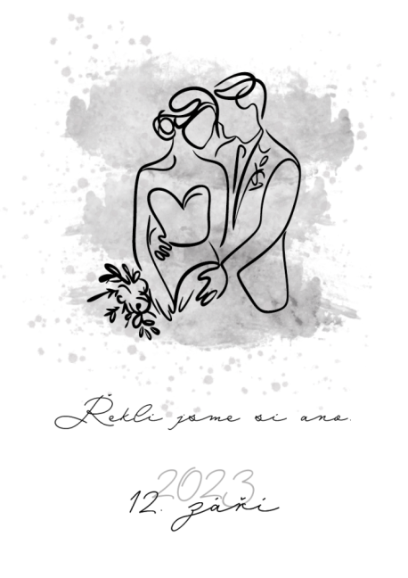 Plagát - Náš svadobný deň