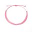 Provázkový BOHO náramek - PINK