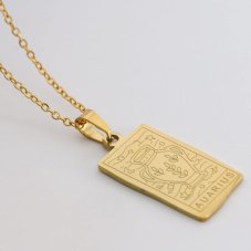 Řetízek se znamením zvěrokruhu - pozlácený medailónek