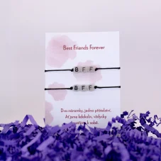 Šnúrkové náramky priateľstva - BFF