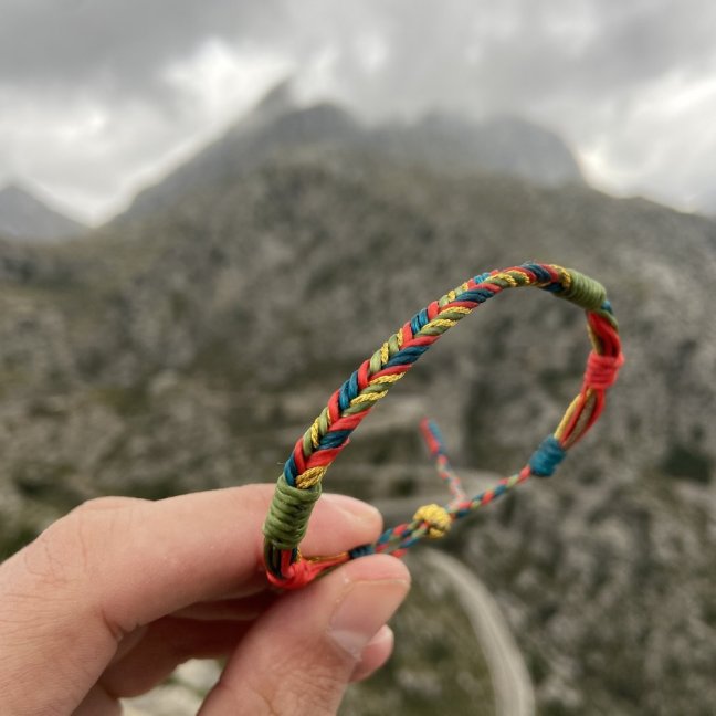 Tibetský náramek pro štěstí - JUNGLE