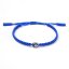 Náramek Evil Eye - Macrame Blue