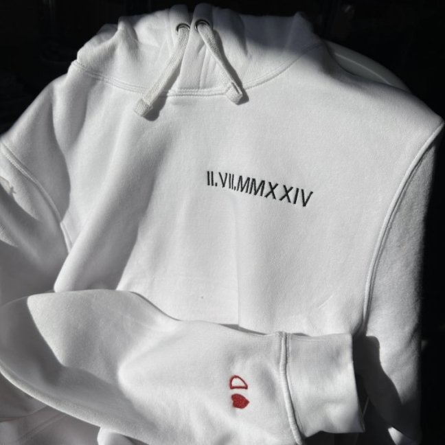 Mikiny pro páry s vlastní výšivkou