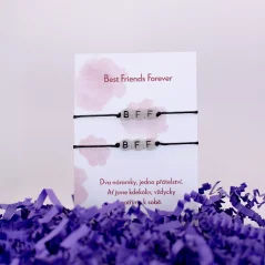 Provázkové náramky přátelství - BFF