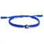 Náramek Evil Eye - Macrame Blue