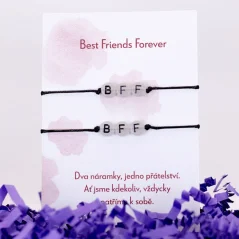 Šnúrkové náramky priateľstva - BFF