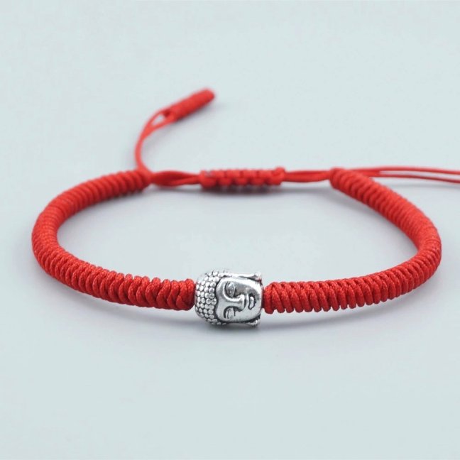 Tibetský náramok - BUDHA RED