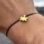 Náramek s gravírováním - PUZZLE - Barva komponent: Rose Gold