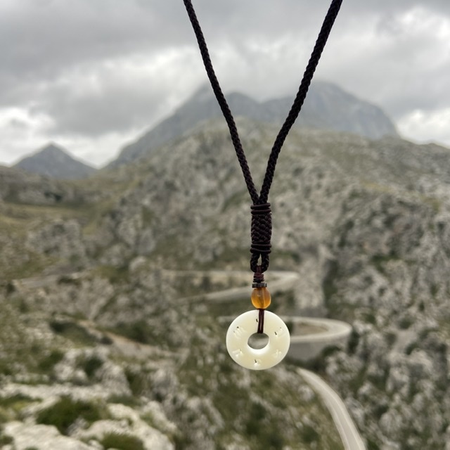 Tibetský buddhistický náhrdelník - OM Mantra
