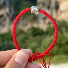 Tibetský náramek pro štěstí - BUDHA RED