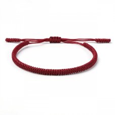 Tibetský náramok - BURGUND