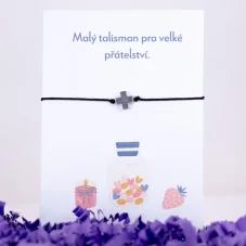Provázkový náramok - KRÍŽIK
