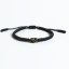 Tibetský náramok - BLACK DOUBLE KNOT
