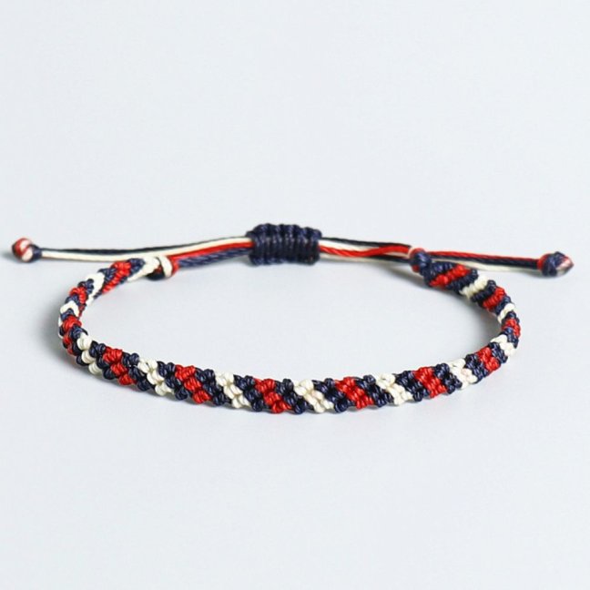 Pletený macrame náramok - PASSION