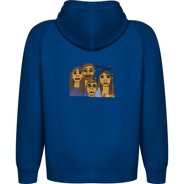 Mikina s vlastní výšivkou Premium