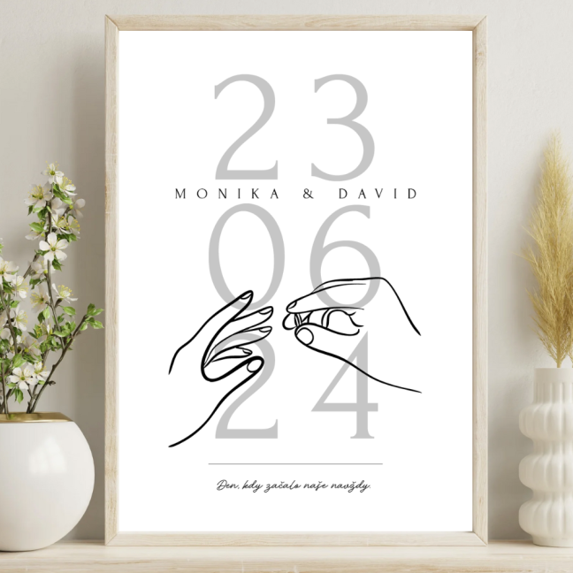 Plakát - Den, kdy jsme řekli ano