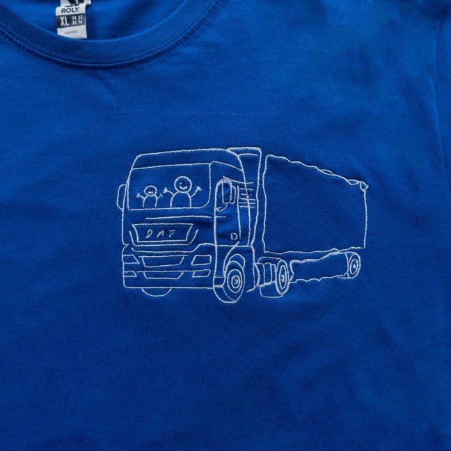 Detské tričko s vlastnou výšivkou