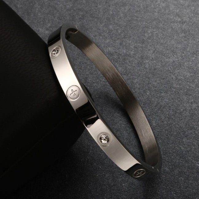 Dámský náramek BANGLE CRYSTAL SILVER