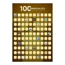 Stierací plagát - 100 vecí čo musíte zažiť