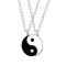 Řetízky pro páry - YIN YANG SILVER