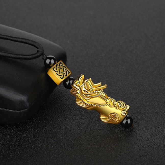Náhrdelník pro štěstí Feng Shui - PIXIU