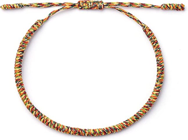 Tibetský náramok - FAREBNÝ