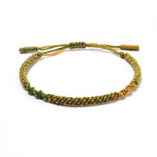 Tibetský náramok - TWIST GREEN