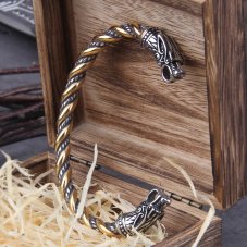 Vikingský náramek z chirurgické oceli - GOLEM