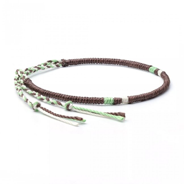 Provázkový náramek - TIBET BROWN