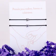 Provázkové náramky přátelství - MOTÝLEK