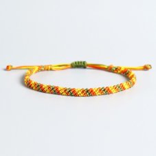 Pletený macrame náramek - JUICY