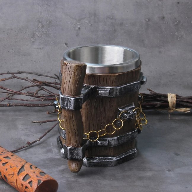 Vikingský hrnek - Woodee