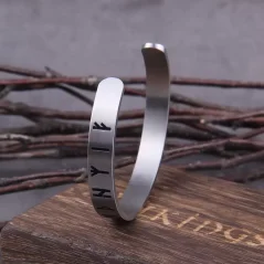 Vikingský náramek z chirurgické oceli - Runic Legacy