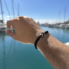 Tibetský náramok - SAILOR BLACK