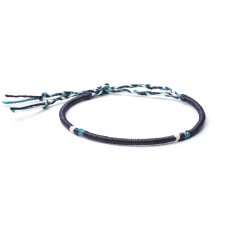 Provázkový náramek - TIBET BLUE