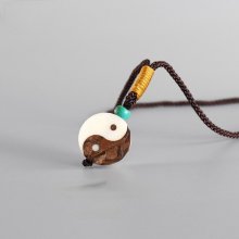 Tibetský buddhistický náhrdelník - YIN YANG