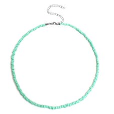 Korálkový choker - Zelený