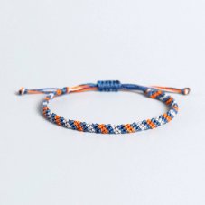 Pletený macrame náramok - ENJOY