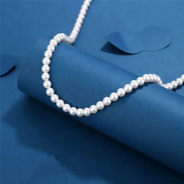 Korálkový choker na krk - 8mm