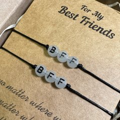 Provázkové náramky přátelství - BFF